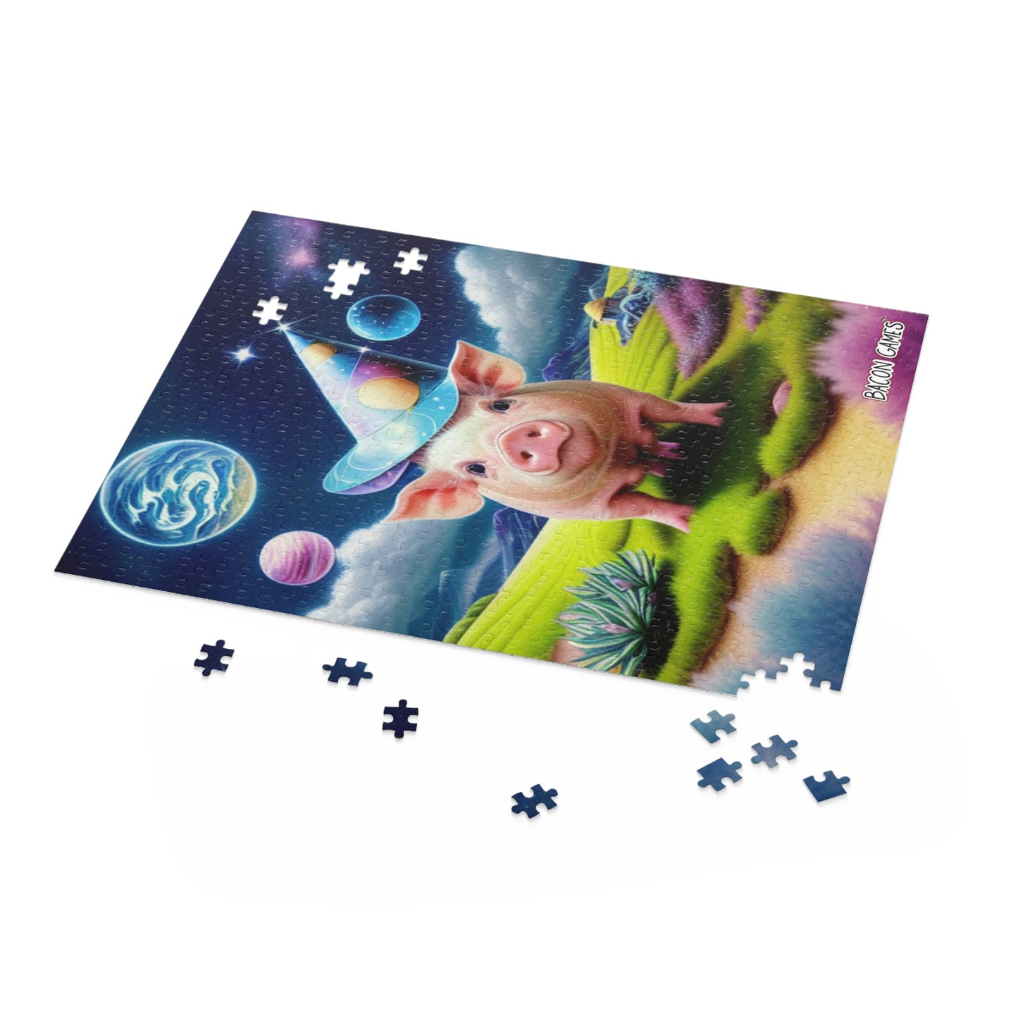 Fantasy Pig - Puzzle (120, 252, 500-Piece)