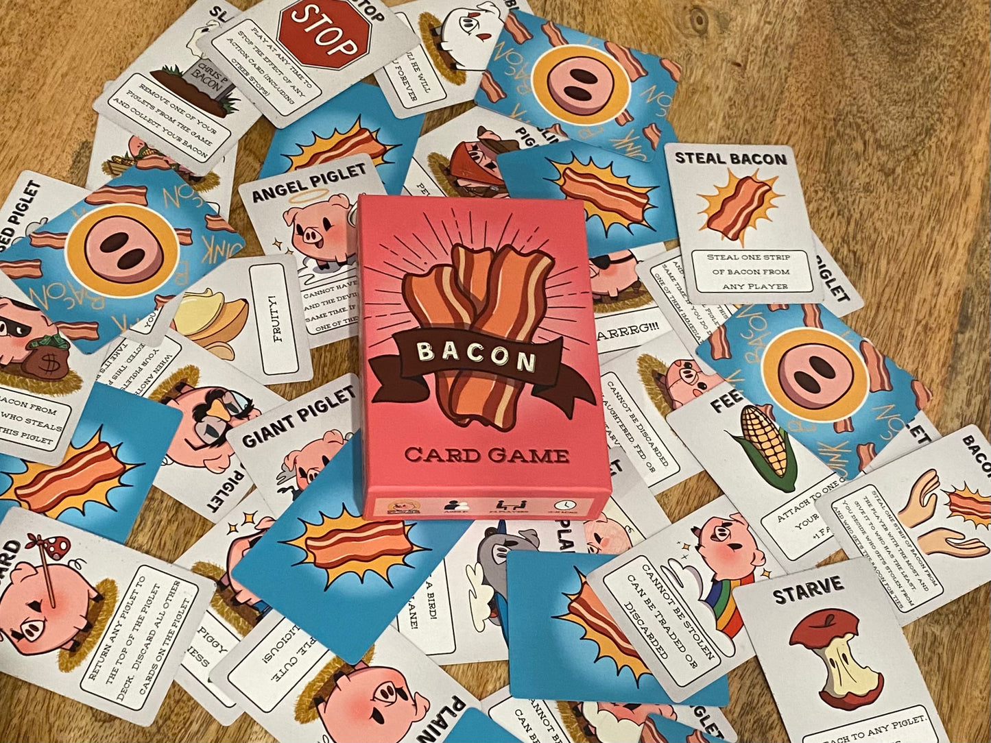 Bacon Card Game - Strategy, Fun, and Delicious Rewards