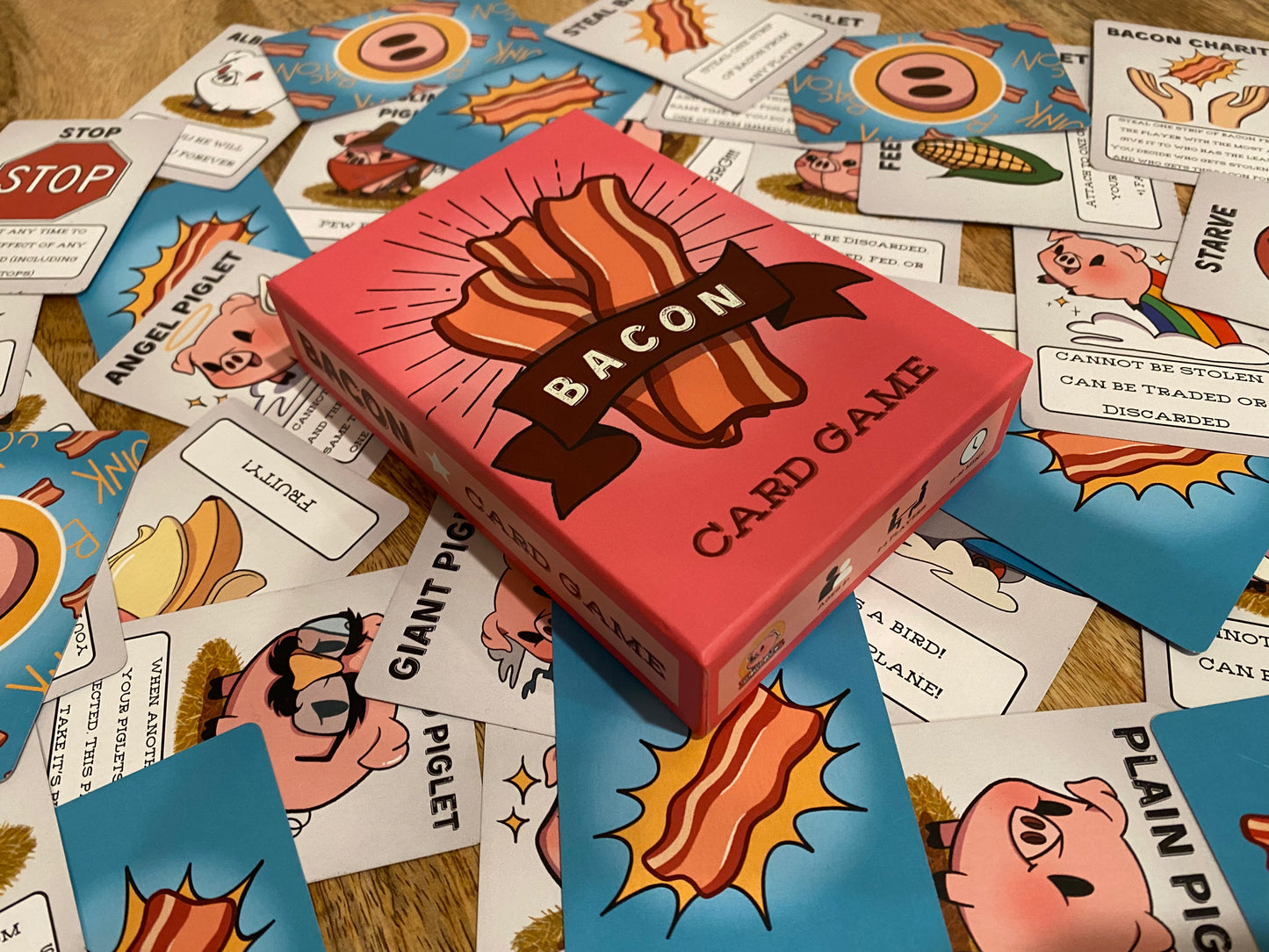 Bacon Card Game - Strategy, Fun, and Delicious Rewards