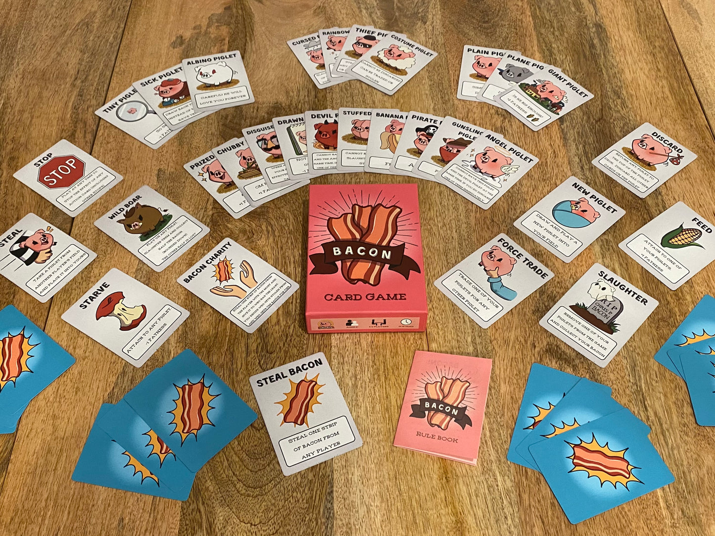 Bacon Card Game - Strategy, Fun, and Delicious Rewards