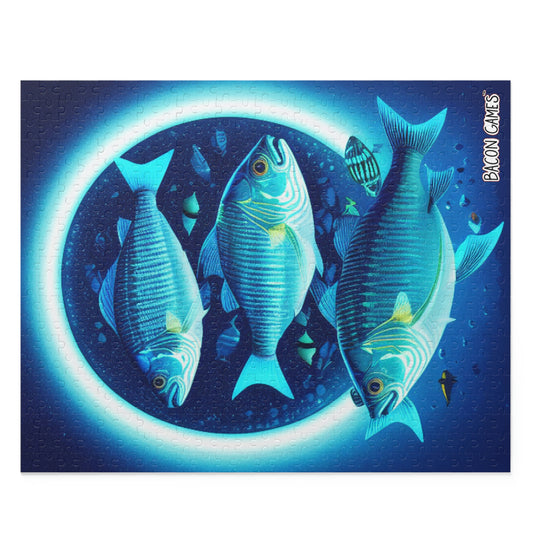 Flashy Fish - Puzzle (120, 252, 500-Piece)