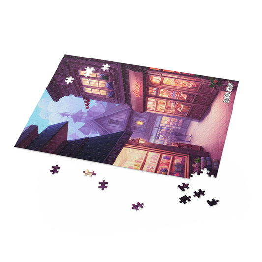 Serene Shops - Puzzle (120, 252, 500-Piece)