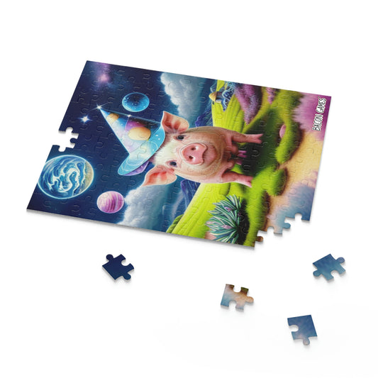 Fantasy Pig - Puzzle (120, 252, 500-Piece)