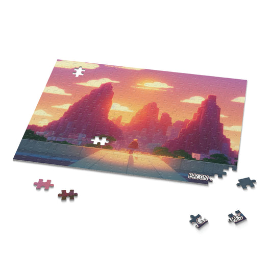 Sunset's Embrace - Puzzle (120, 252, 500-Piece)
